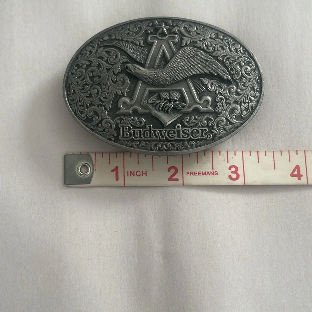 1993 Anheuser- Busch Belt Buckle Made in 🇺🇸  Official Product  Bergamot  S-175E